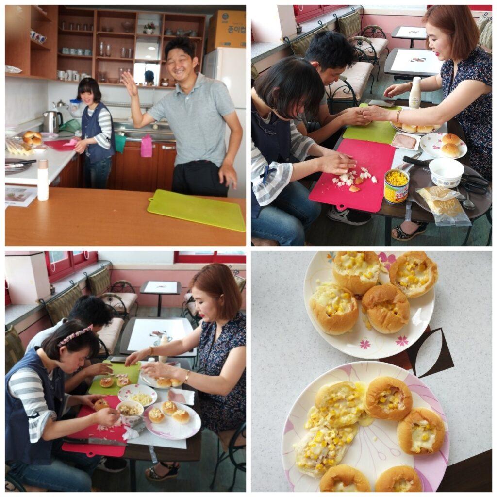 오늘의 메뉴는 햄 치즈빵